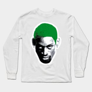 rodzilla-dennis Rodman design Long Sleeve T-Shirt